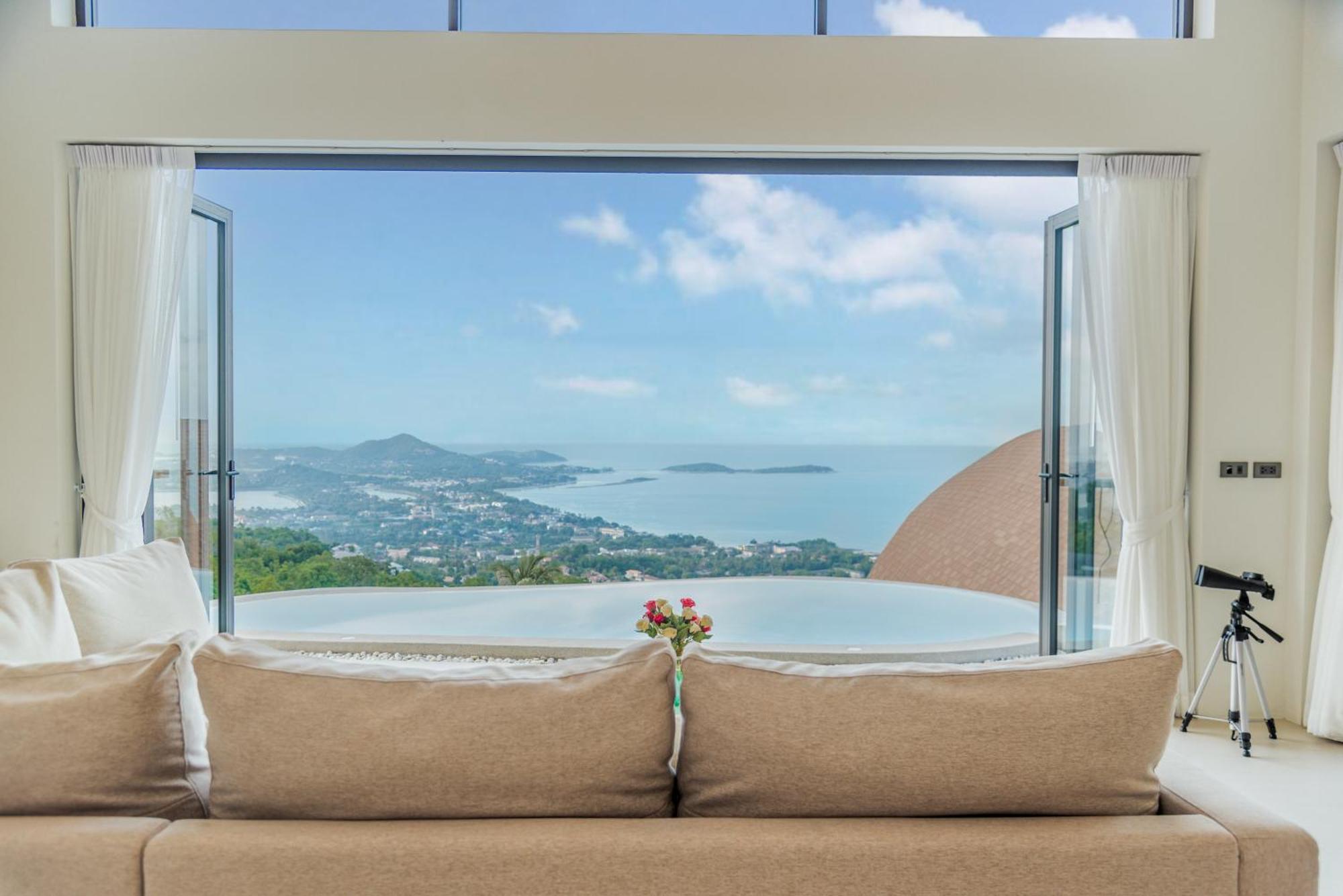 Samui Sky Cottage - 2Br Villa With Infinity Pool Amphoe Koksamui المظهر الخارجي الصورة